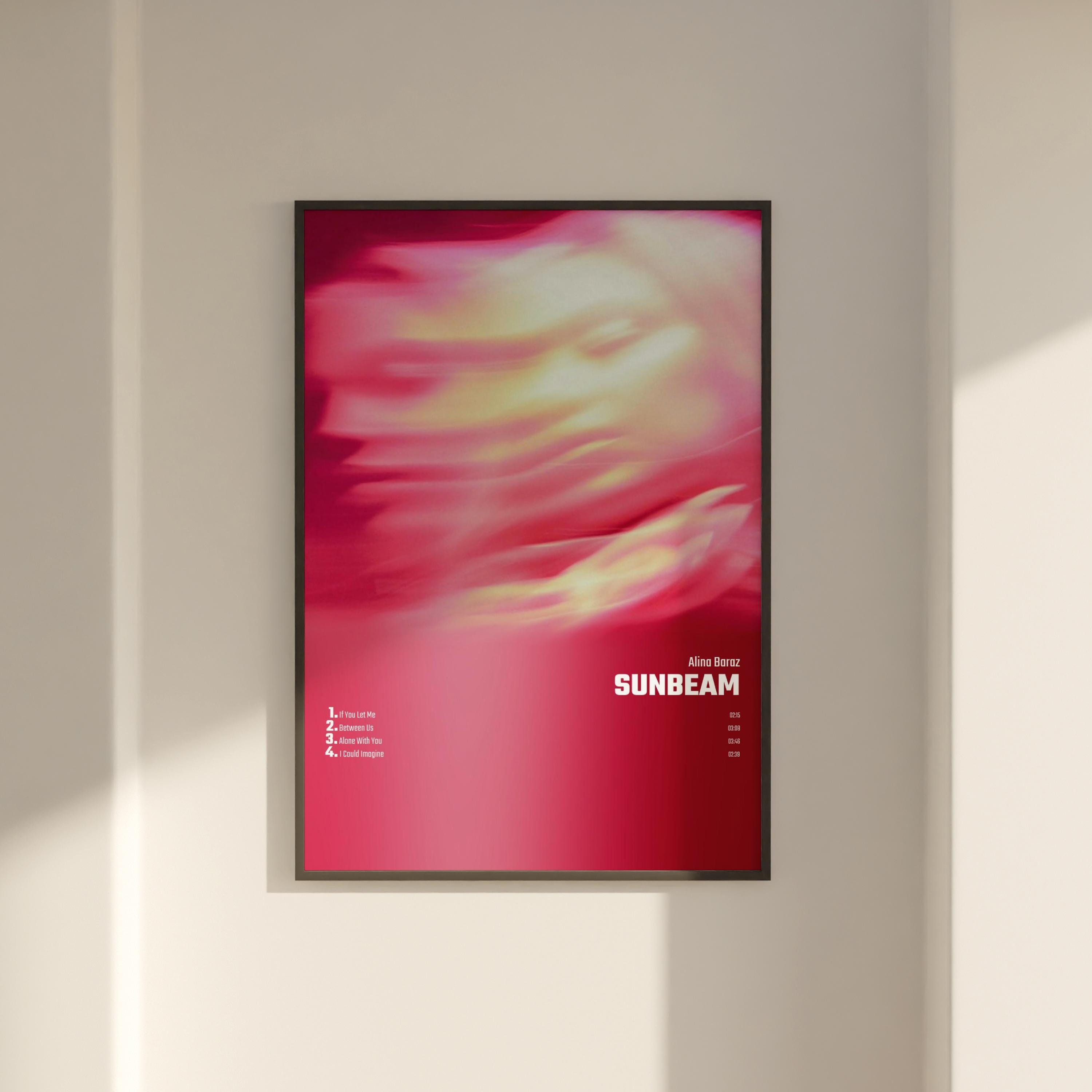 Alina Baraz Sunbeam Album Cover Poster Wall Art Alina Etsy