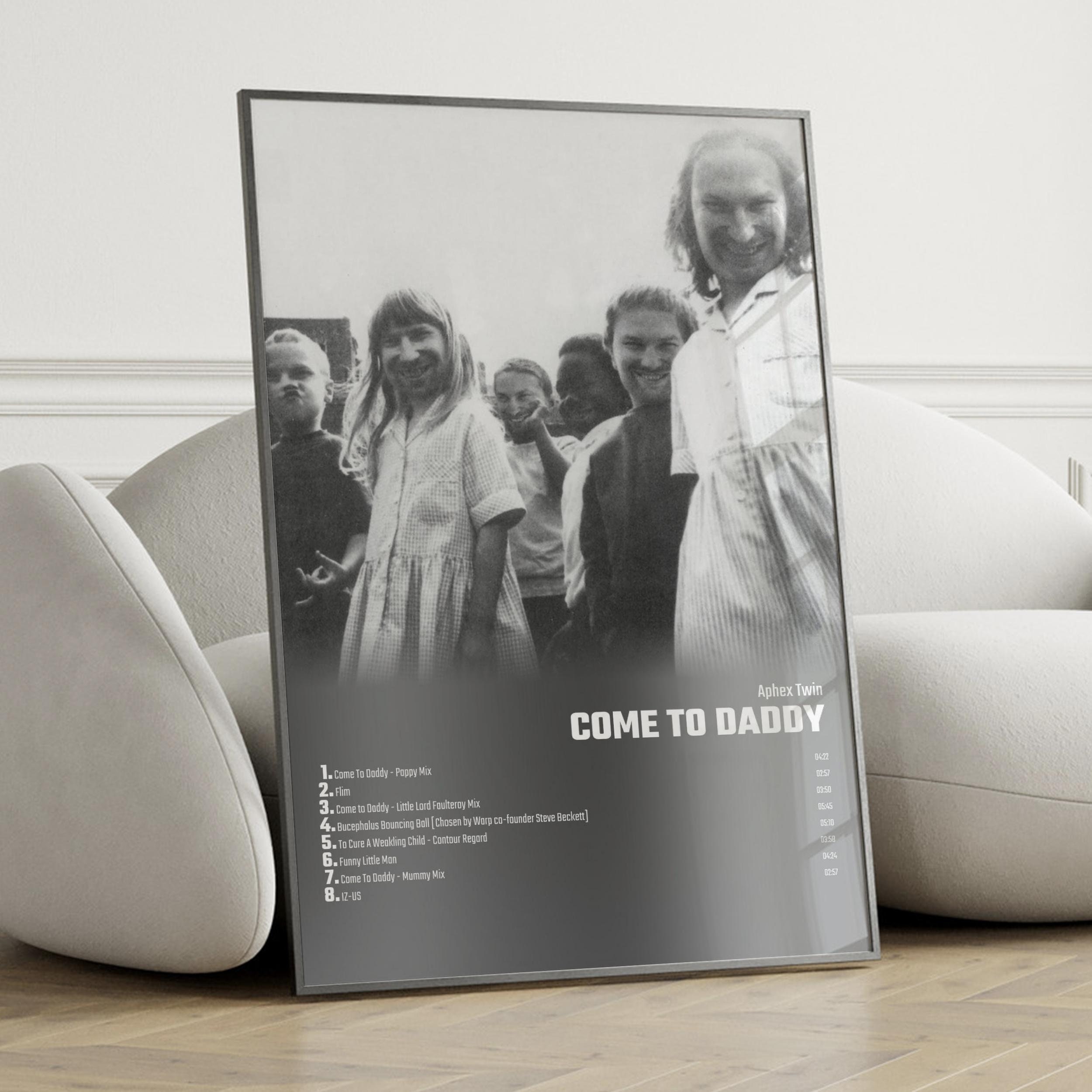 Aphex Twin Come to Daddy Album Cover Poster Wall Art Aphex Etsy