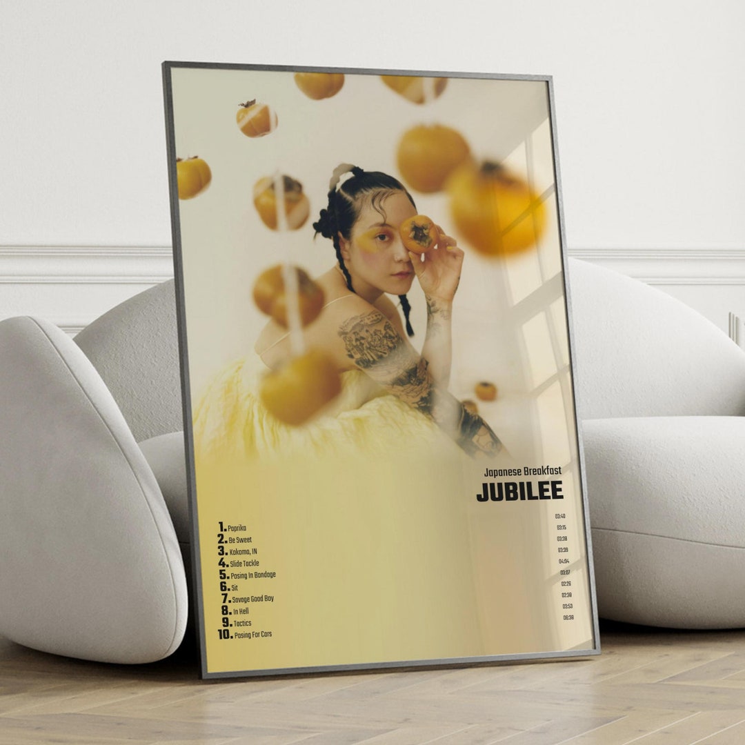 Japanese Breakfast Jubilee Album Cover Poster Wall Art Etsy