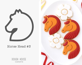 Horse Head #3 Cookie Cutter
