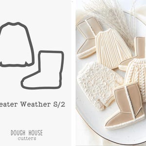 Sweater Weather Set/2 Cookie Cutters