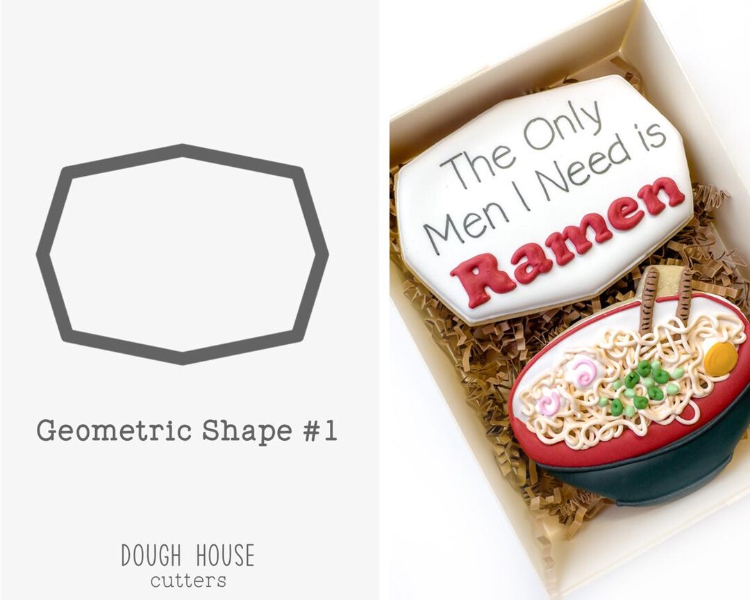 Geometric Shape #1 Cookie Cutter - Etsy