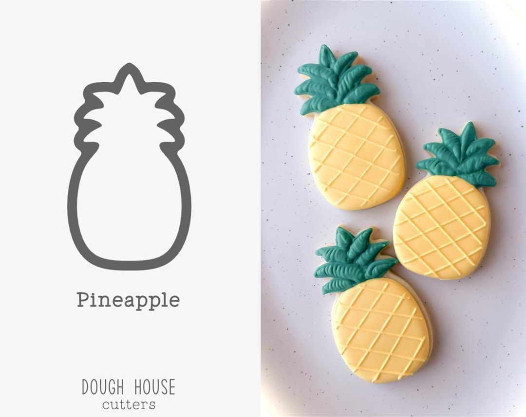 Pineapple Cookie Cutter - Etsy