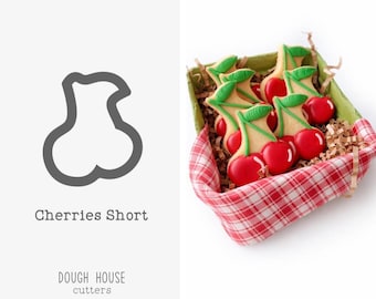 Cherries Short Cookie Cutter