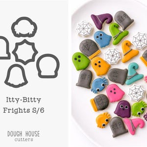 Itty-Bitty Frights S/6 Cookie Cutters