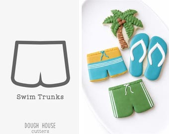 Swim Trunks Cookie Cutter