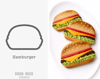 Hamburger Cookie Cutter