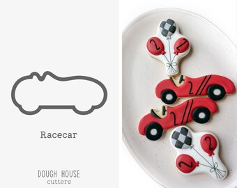 Race Car Cookie Cutter - Etsy