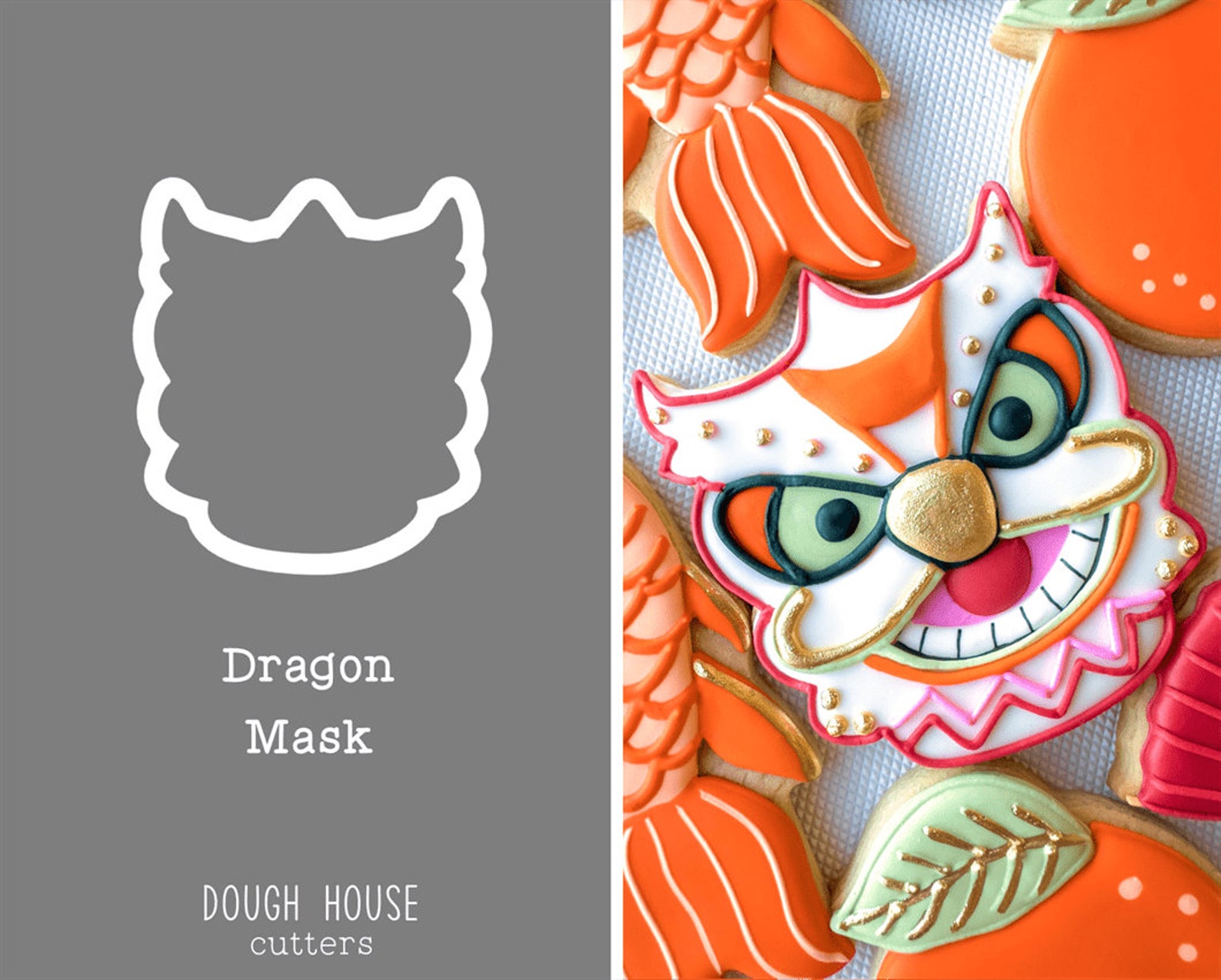 Dragon Mask Etsy