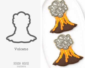 Volcano Cookie Cutter