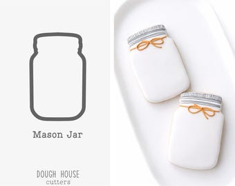 Mason Jar Cookie Cutter