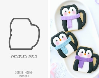 Penguin Mug Cookie Cutter