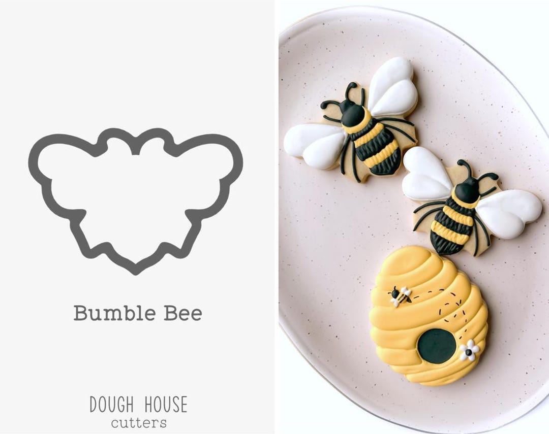 Bumble Bee Cookie Cutter Etsy