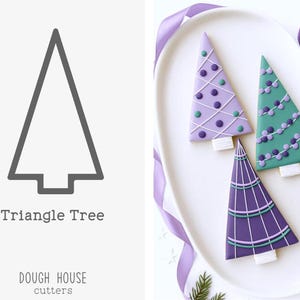Triangle Tree Cookie Cutter