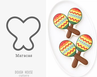 Maracas Cookie Cutter