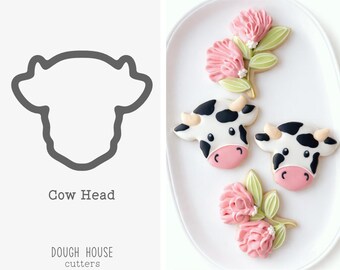 Cow Head Cookie Cutter
