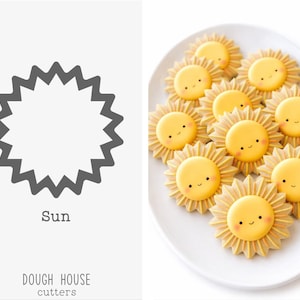 Sun Cookie Cutter