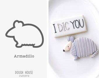 Armadillo Cookie Cutter