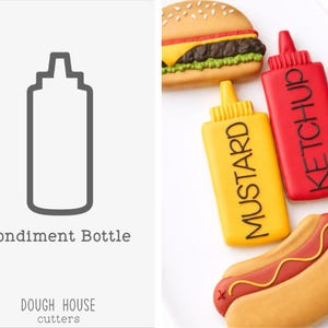 Condiment Bottle Cookie Cutter