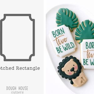 Notched Rectangle Cookie Cutter