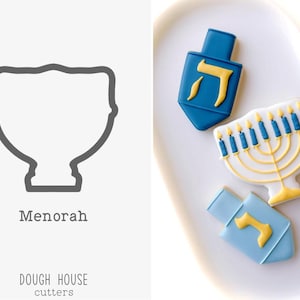 Menorah Cookie Cutter