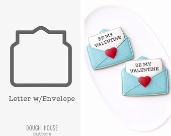 Letter w/Envelope Cookie Cutter
