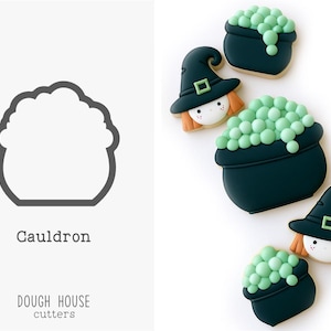 Cauldron Cookie Cutter