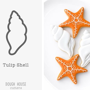 Tulip Shell Cookie Cutter