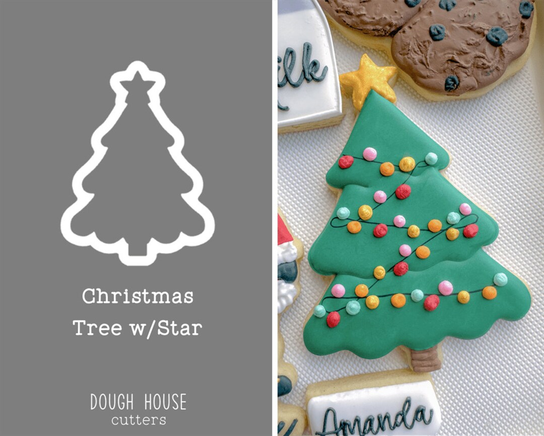 Christmas Tree W/star Etsy
