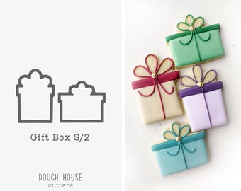 Gift Boxes S/2 Cookie Cutters