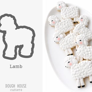 Lamb Cookie Cutter