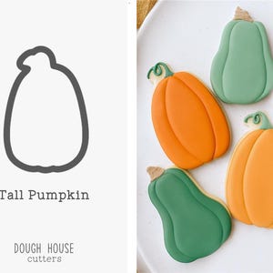 Tall Pumpkin Cookie Cutter