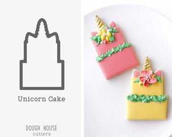 Unicorn Cake Cookie Cutter