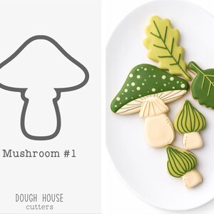 Mushroom #1 Cookie Cutter