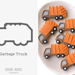Garbage Truck Cookie Cutter
