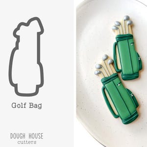 Golf Bag Cookie Cutter