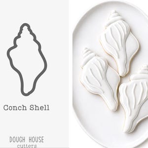 Conch Shell Cookie Cutter