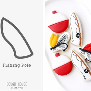 Fishin Pole Cookie Cutter