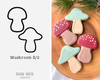 Mushroom S/2 Cookie Cutters