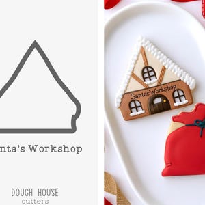 Santa's Workshop Cookie Cutter
