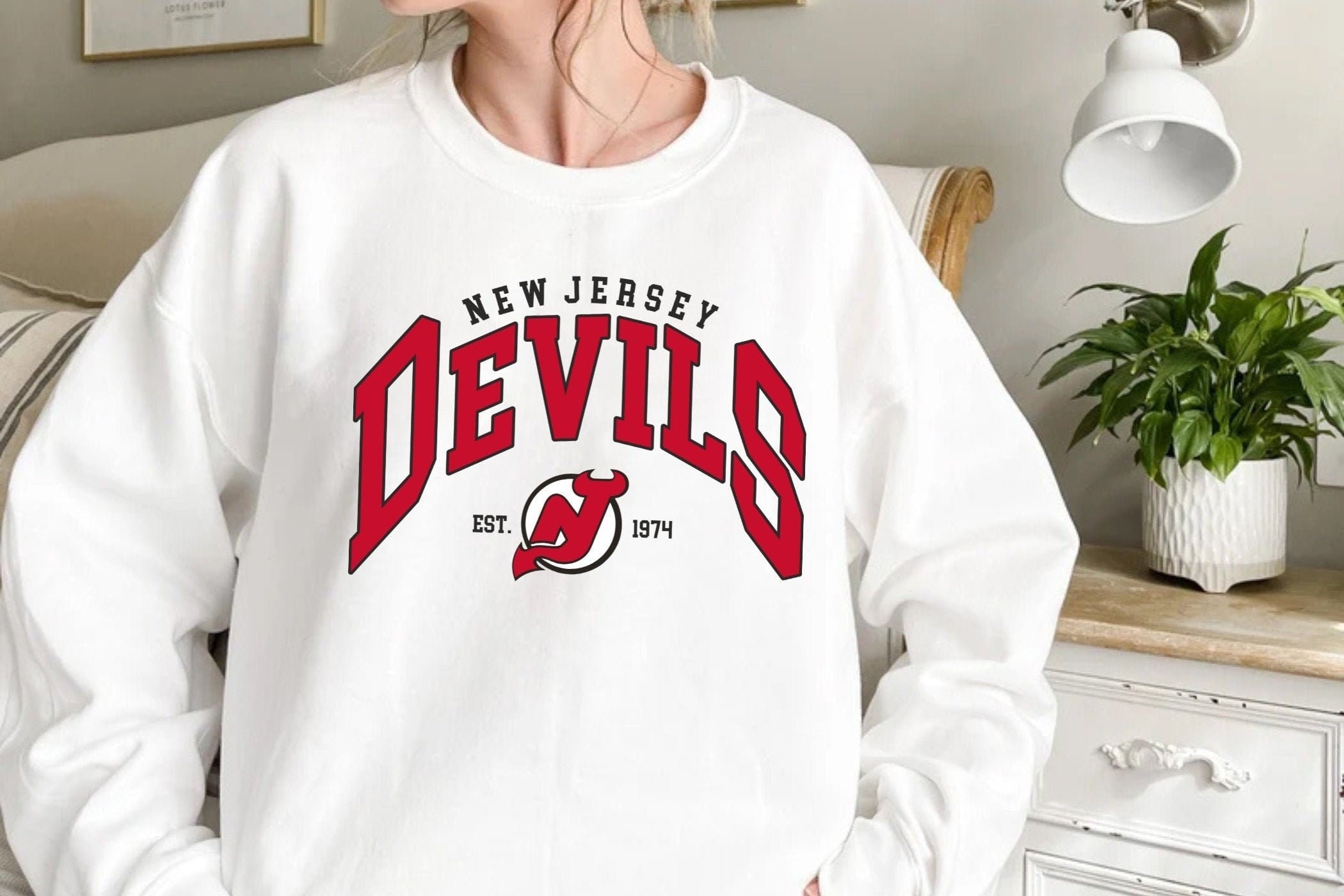 Custom Name NHL New Jersey Devils 3D Hat Cat Print Brown Men And