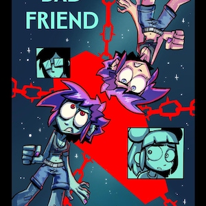 BAD FRIEND - Horror, powieść graficzna - Wersja cyfrowa