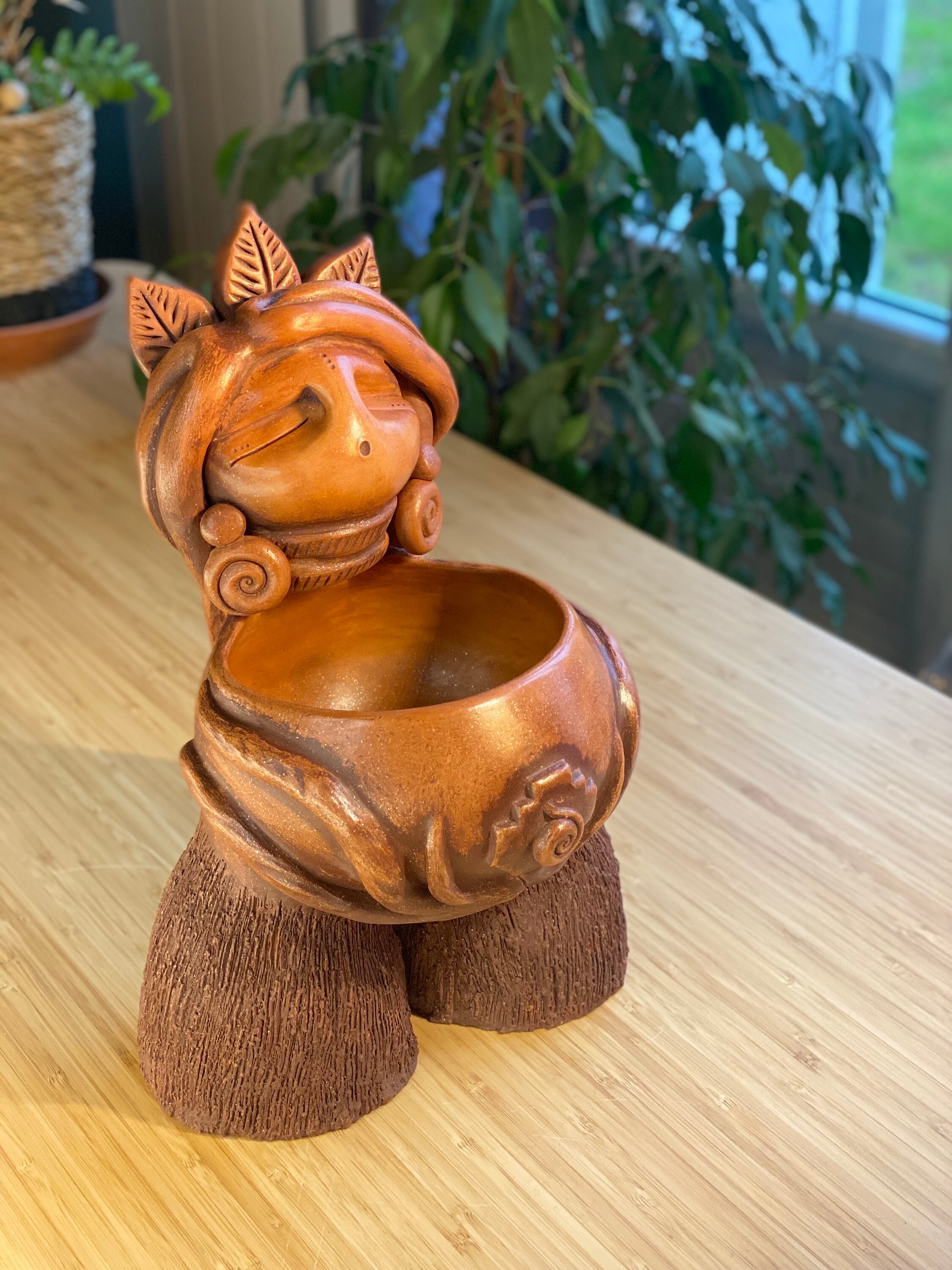 Handmade Copalera / Rustic Copal Burner / Ceremonial Chalice for ...