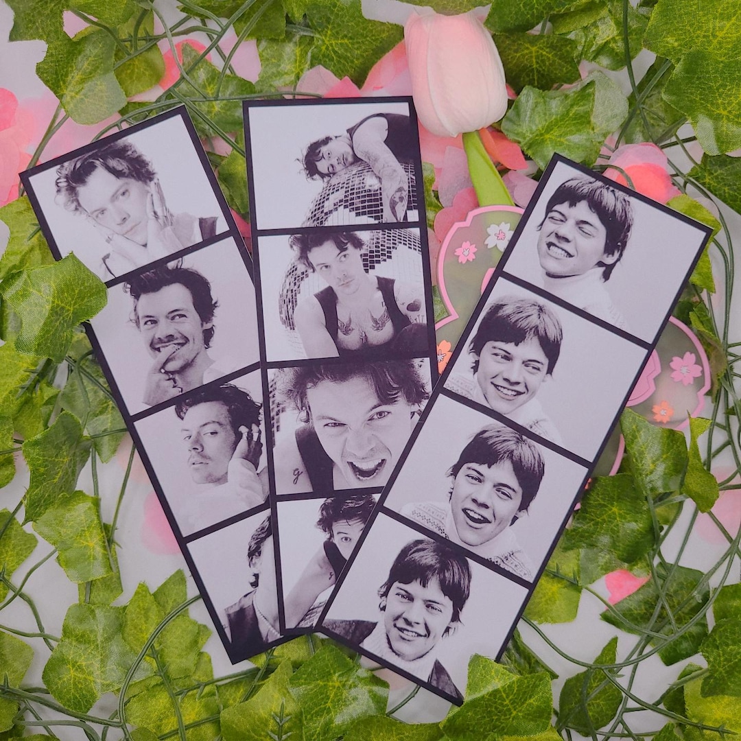 One Direction Bookmarks Harry Styles Laminated Bookmarks / Bookworm Gifts / Book Accessories ...