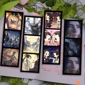 Mille autunni / Shanghe Jian Xin /Meng Xi Shi / Qian Qiu / Storia cinese BL / Gay Donghua / Segnalibri laminati / Danmei / Topo di biblioteca