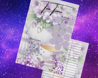 Tea Time A5 challenge (punched)