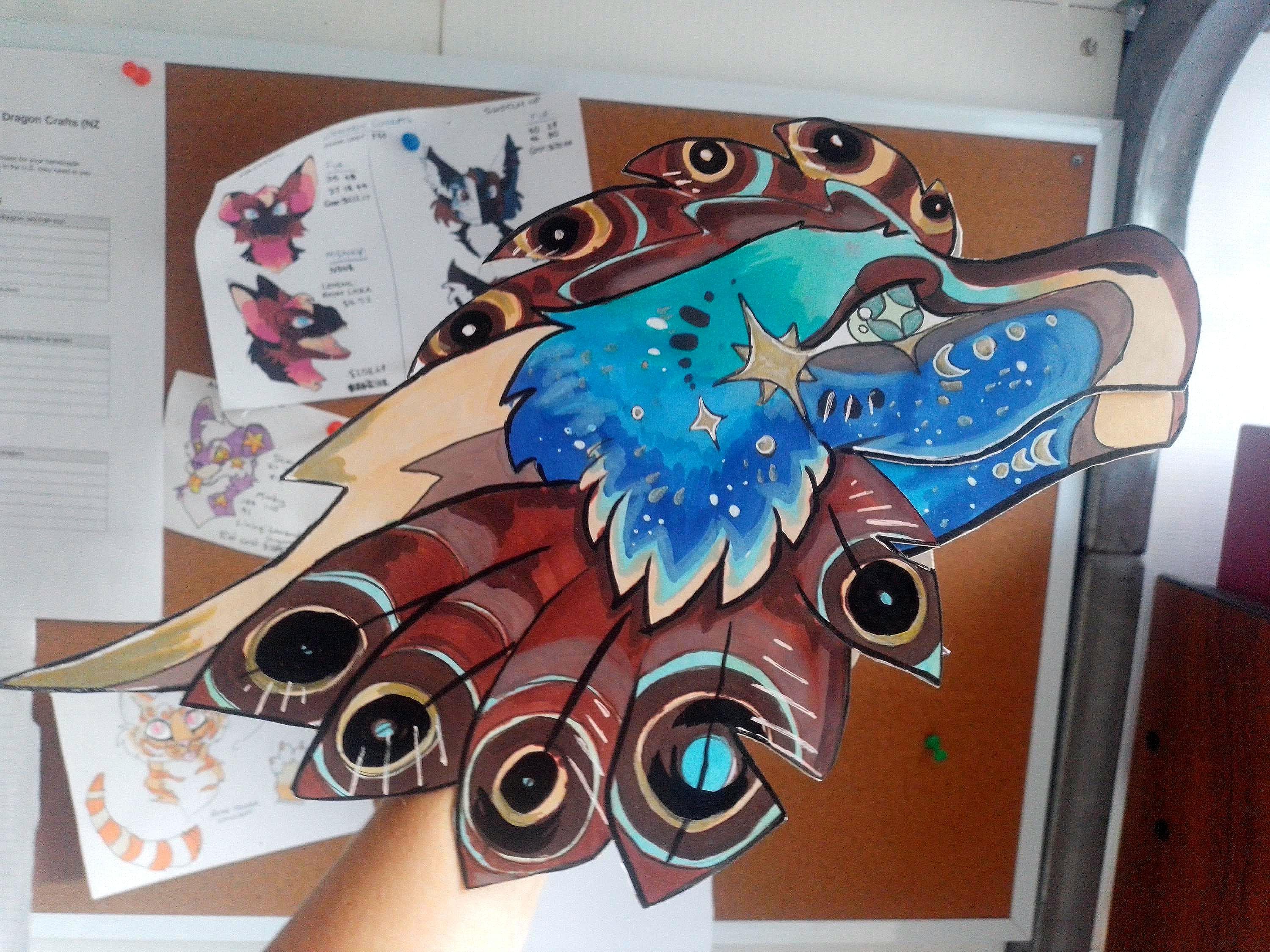 Printable Paper Dragon Kit 2 - Etsy