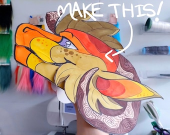 Kit Dragon en papier imprimable