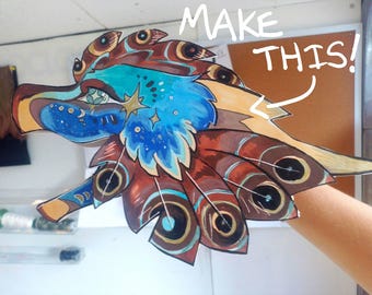 Kit de dragón de papel imprimible 2