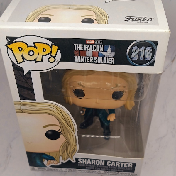 Marvel Funko Pop The Falcon Winter Soldier (Sharon Carter) Bobble Head